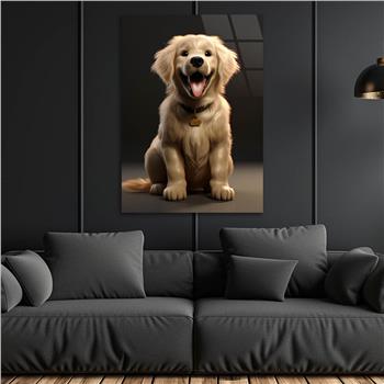 Dikey Doğa Temalı Cam Tablo 429