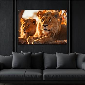 Yatay Doğa Temalı Cam Tablo 465