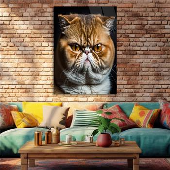 Dikey Doğa Temalı Cam Tablo 276