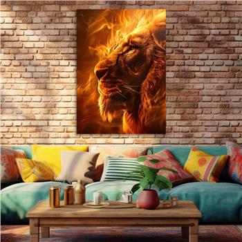 Dikey Doğa Temalı Cam Tablo 301