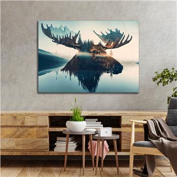 Yatay DoğaTemalı Cam Tablo 360