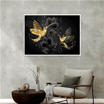 bedrucktes Glas mit Aluminiumrahmen und Kunst Themen 