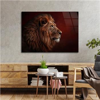 Yatay Doğa Temalı Cam Tablo 490