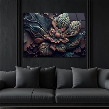 Yatay Sanat Temalı Cam Tablo 585