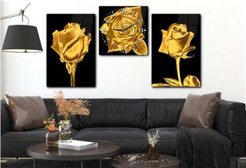 Ensemble de Tableaux et d’orloge 2 pièces sur le thème de l’art