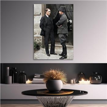 Dikey VatanTemalı Cam Tablo 222