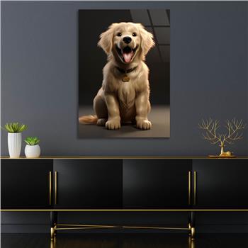 Dikey Doğa Temalı Cam Tablo 429