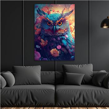 Thema Natur auf bedrucktem Glas