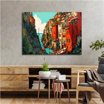 Kunst Thema auf bedrucktem Glas 534