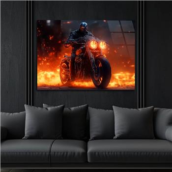 Yatay DoğaTemalı Cam Tablo 393