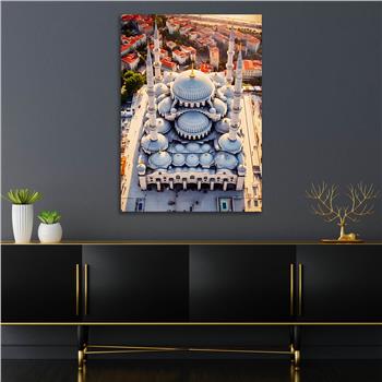 Dikey Dini Temalı Cam Tablo 279