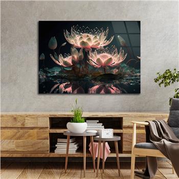 Kunst Thema auf bedrucktem Glas 454