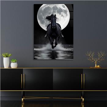 Dikey Doğa Temalı Cam Tablo 381