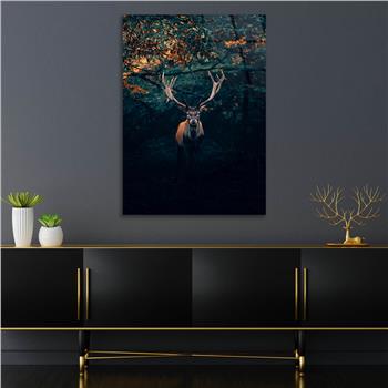 Dikey Doğa Temalı Cam Tablo 282