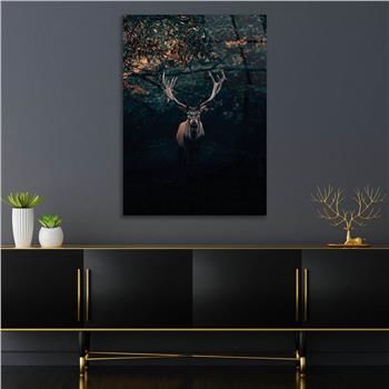 Dikey Doğa Temalı Cam Tablo 257