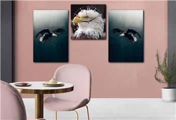 Ensemble de Tableaux et d’orloge 2 pièces sur le thème de l’art