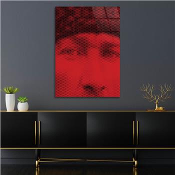 Dikey VatanTemalı Cam Tablo 167