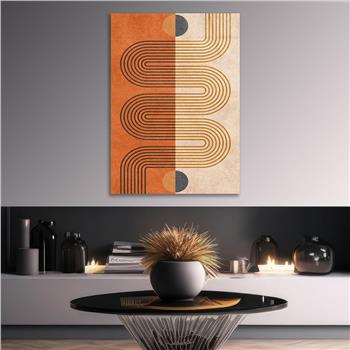 Kunst Thema auf bedrucktem Glas