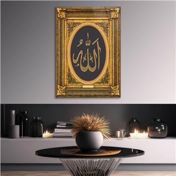 Dikey Dini Temalı Cam Tablo 301