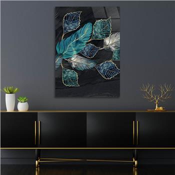 Kunst Thema auf bedrucktem Glas