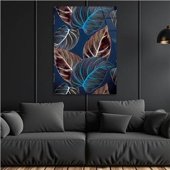 Kunst Thema auf bedrucktem Glas