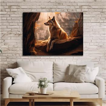 Yatay Doğa Temalı Cam Tablo 569