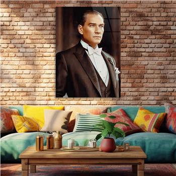 Dikey VatanTemalı Cam Tablo 260