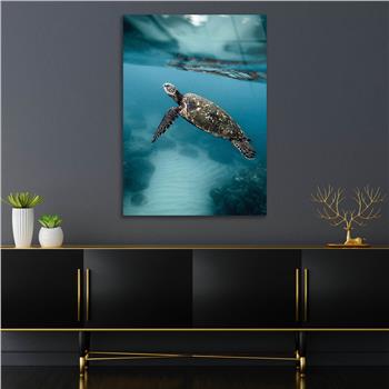 Kunst Thema auf bedrucktem Glas