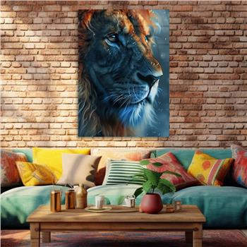 Dikey Doğa Temalı Cam Tablo 358