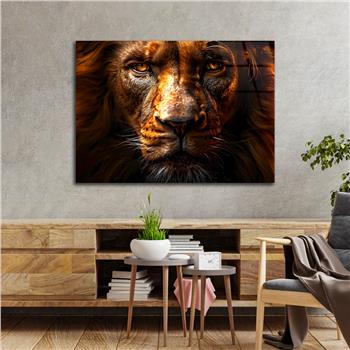 Yatay Doğa Temalı Cam Tablo 471