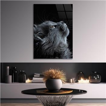 Kunst Thema auf bedrucktem Glas