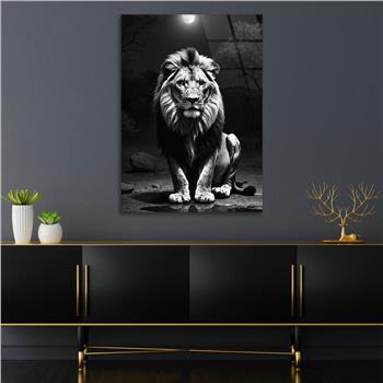 Dikey Doğa Temalı Cam Tablo 344