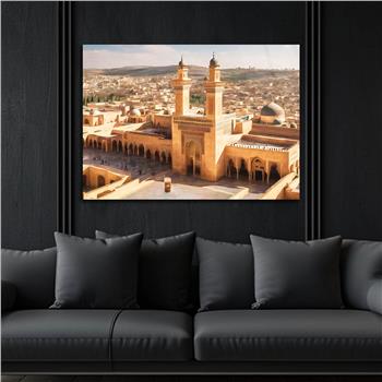 Yatay DoğaTemalı Cam Tablo 413