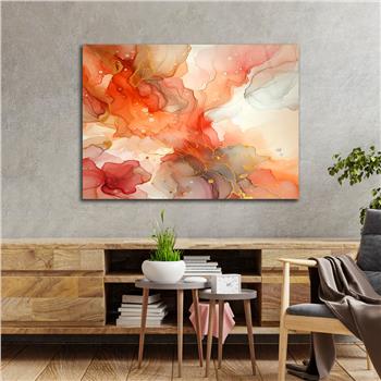 Horizontal Art-Themed Tempered Glass Wall Art 411