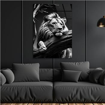 Dikey Doğa Temalı Cam Tablo 346