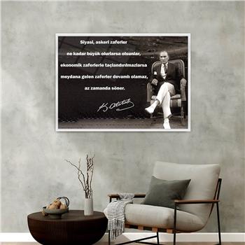 Aluminum-Framed National-Themed Tempered Glass Wall Art 038