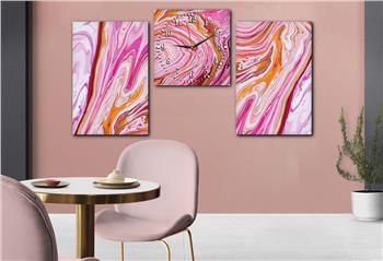 Ensemble de Tableaux et d’orloge 2 pièces sur le thème de l’art