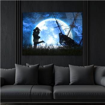 Kunst Thema auf bedrucktem Glas 516