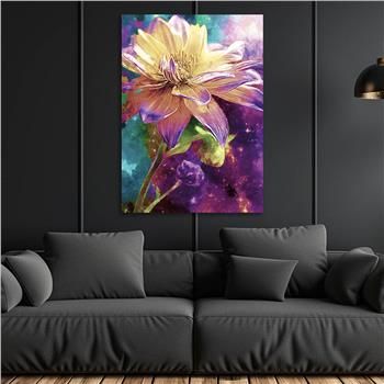 Kunst Thema auf bedrucktem Glas