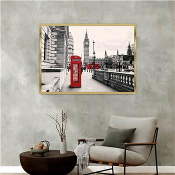 Tableau à thème d’art avec cadre en aluminium 144