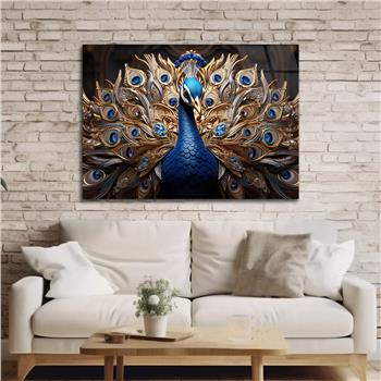 Yatay Doğa Temalı Cam Tablo 582