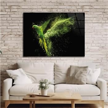 Thema Natur auf bedrucktem Glas