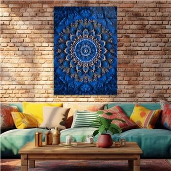 Dikey Sanat Temalı Cam Tablo 586