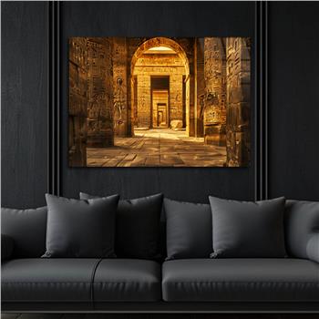 Yatay DoğaTemalı Cam Tablo 374