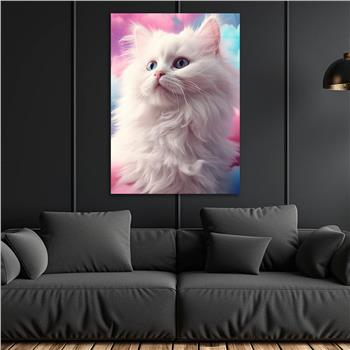 Dikey Doğa Temalı Cam Tablo 427