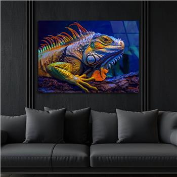 Yatay Doğa Temalı Cam Tablo 551