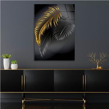 Kunst Thema auf bedrucktem Glas