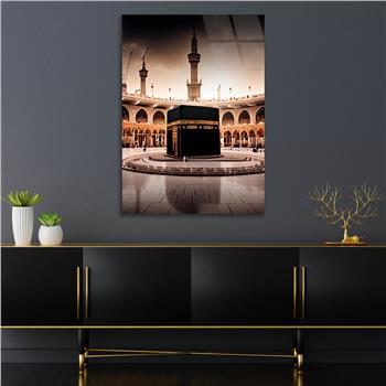 Dikey Dini Temalı Cam Tablo 255