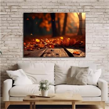 Yatay DoğaTemalı Cam Tablo 356