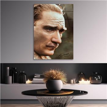 Dikey VatanTemalı Cam Tablo 267